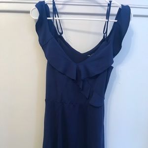 Blue sun dress